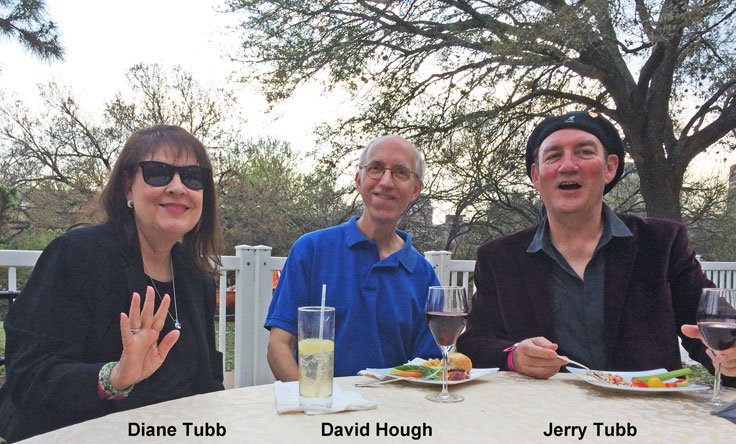 Diane and Jerry Tubb with Austin City Limits Audio Director David Hough at the Four Seasons NARAS SXSW event - Terra Nova Mastering Studios interview with Jerry Tubb and Nick Landis by Chris and Martin Theophilus, Phantom Productions, Inc. for the Museum of Magnetic Sound Recording