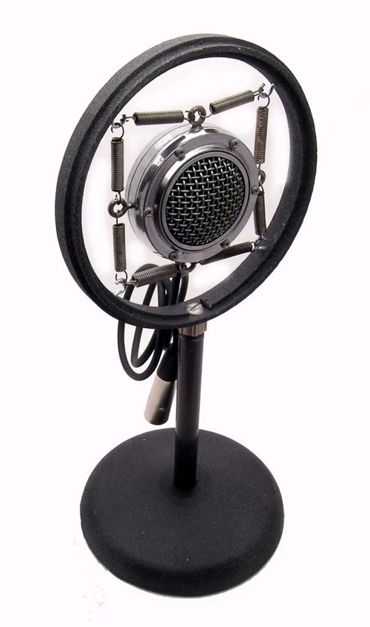 1920s Webster Chicago microphone #1231 in the Museum of magnetic Sound Recording
