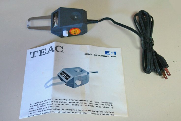 Teac glass & wood Limited Edition box that Teac created to celebrate their 25th anniversary in 1988. The box and all the accessories are in the Museum of MAgnetic Sound Recording's vintage reel tape recorder recording collection.