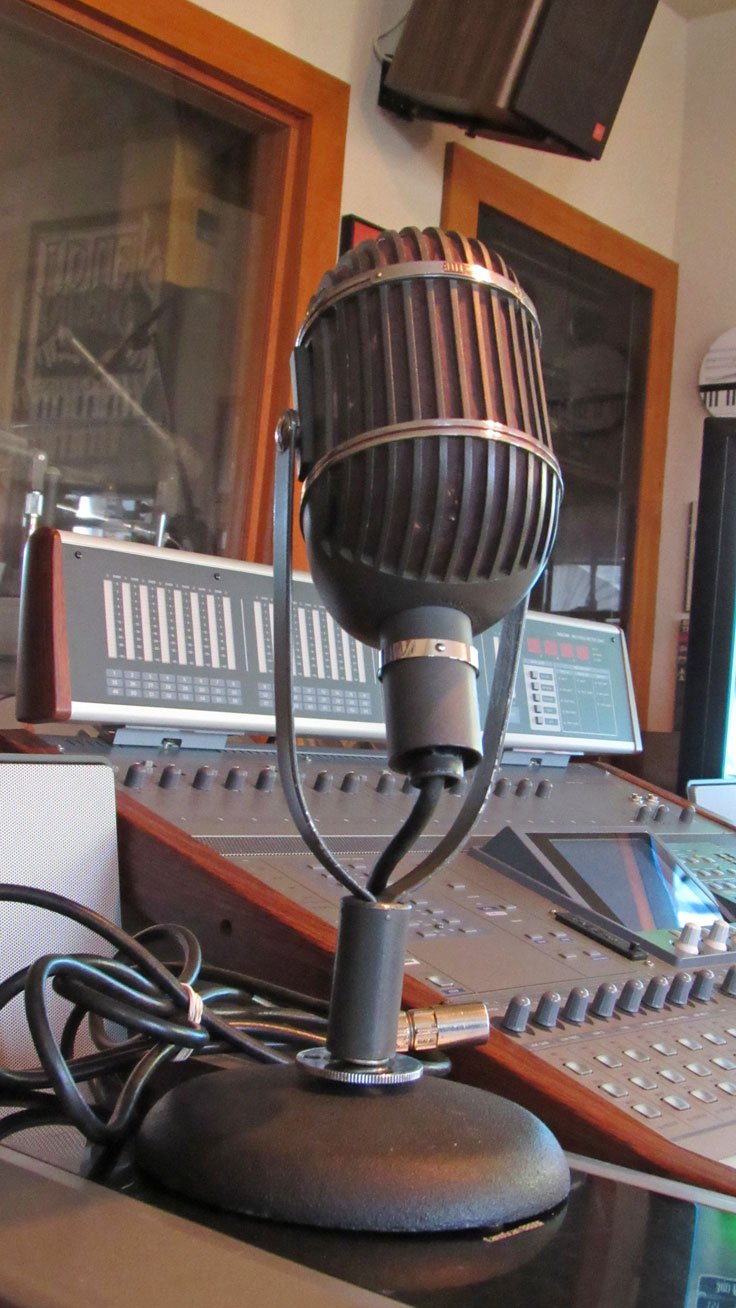 Altec 639A microphone in the Reel2ReelTexas.com / Museum of Magnetic Sound Recording vintage microphone and recording equipment collection