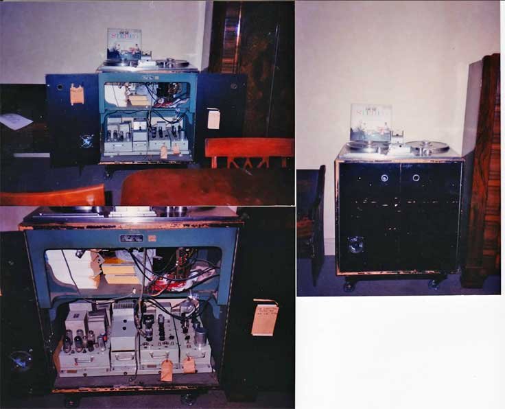 Photos and comments from Phillip Chanch and Andrew Tubb regarding the ampex 200A reel to reel tape recorder in the Museum of MAgnetic Sound Recording vintage recording collection