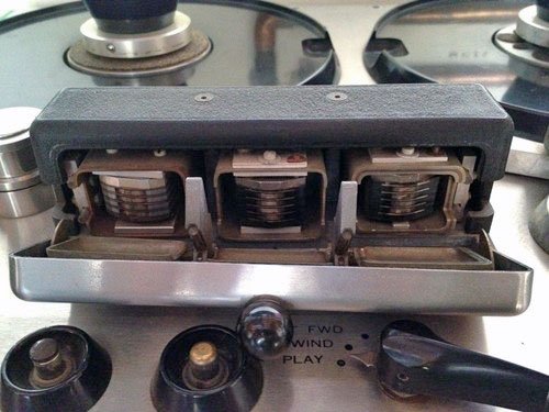 Ampex 300 four track submitted to our Museum by third party