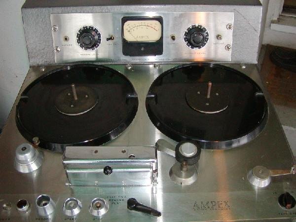 Ampex 300 professional reel to reeel tape recorder photo in the Reel2ReelTexas.com vintage reel tape recorder recording collection