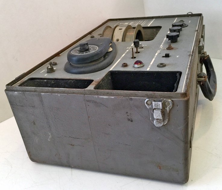 Brush BK 313 VRW-4wire reel to reel recorder - U.S Navy - photos provided by Judy Dalton not2bright.com
