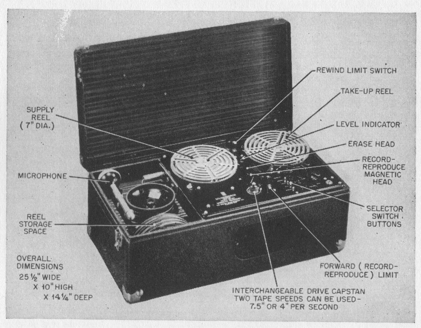 Brush Development Company adin the Reel2ReelTexas.com vintage reel tape recorder recording collection