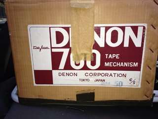 Denon reel to reel tape recorder photo in the Reel2ReelTexas/MOMSR/Theophilus vintage tape recorder collection