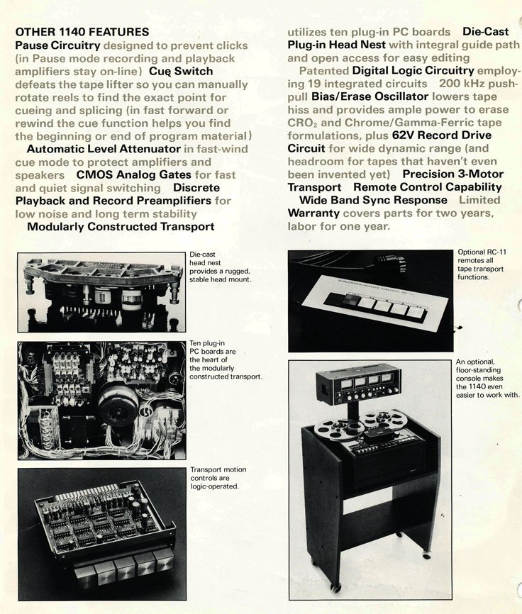 Dokorder reel to reel tape recorder ad/photos in the Reel2ReelTexas.com vintage reel tape recorder recording collection