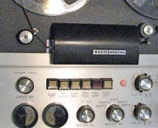 Eico reel to reel tape recorder in the Reel2ReelTexas.com vintage reel tape recorder recording collection