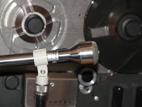 Electro Voice 631 microphone in Museum of Magnetic Sound Recording's vintage microphone and recording equipment collection
