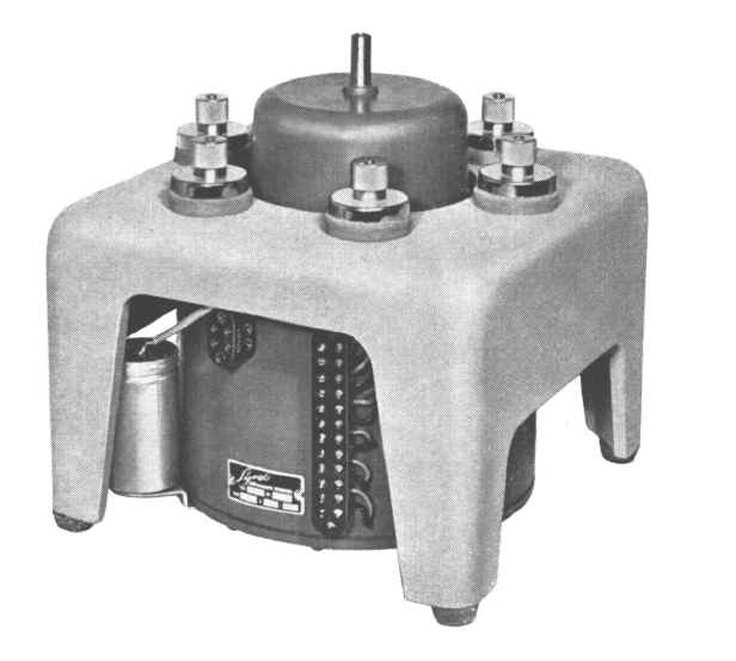 Lyrec Synchronous Motor SM8 photo in the Museum of MAgnetic Sound Recording