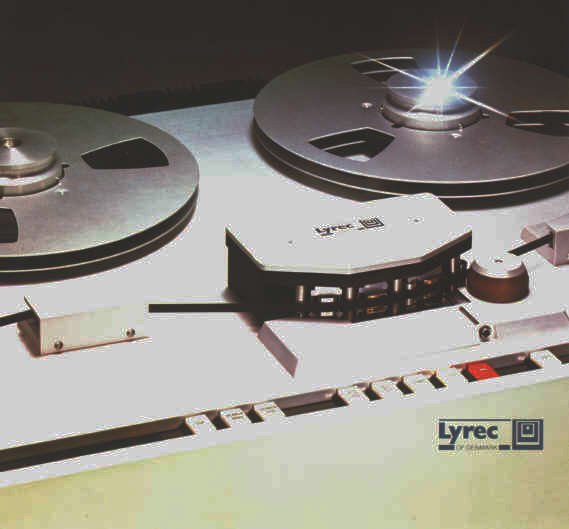 Lyrec TR55 professional reel to reel tape recorder photo in the Reel2ReelTexas.com vintage reel tape recorder recording collection