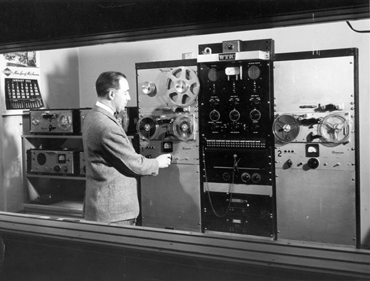 Magnecord tape recorders shown in the Reel2ReelTexas.com vintage reel tape recorder recording collection