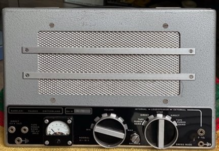These photos of his Nagra units were provided to MOMSR by Taco Volta