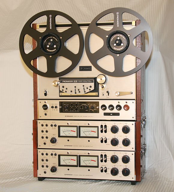 Ad for the Pioneer reel to reel tape recorder in the Reel2ReelTexas.com vintage reel tape recorder recording collection