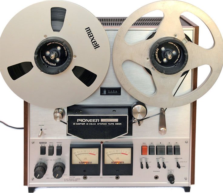 Ad for the Pioneer RT-1011L reel to reel tape recorder in the Reel2ReelTexas.com vintage reel tape recorder recording collection