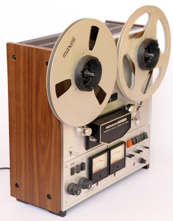 Ad for the Pioneer RT-1011L reel to reel tape recorder in the Reel2ReelTexas.com vintage reel tape recorder recording collection