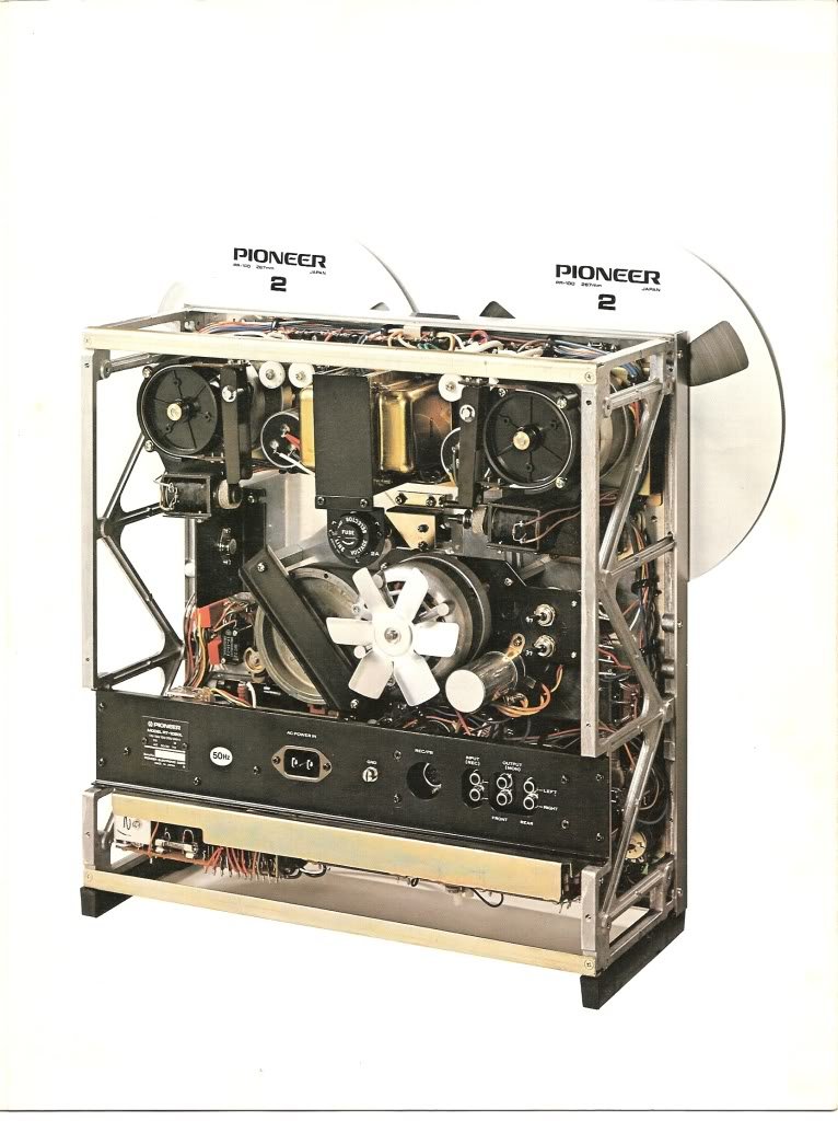 Ad for the Pioneer reel to reel tape recorder in the Reel2ReelTexas.com vintage reel tape recorder recording collection