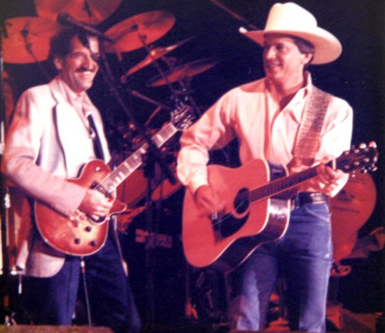 Rick McRae is one of George Strait's long time guitar players