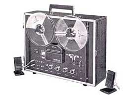 Sanyo tape recorder photo in the Reel2ReelTexas/MOMSR/Theophilus vintage reel to reel tape recorder collection