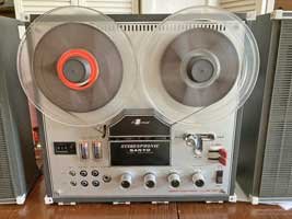 Sanyo tape recorder photo in the Reel2ReelTexas/MOMSR/Theophilus vintage reel to reel tape recorder collection