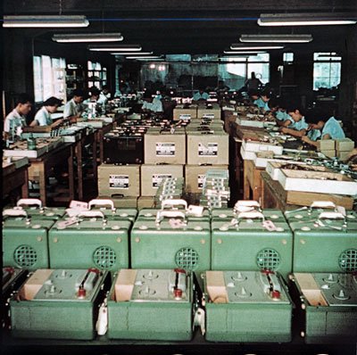 Sony reel tape recorders being built in the Reel2ReelTexas.com vintage reel tape recorder recording collection
