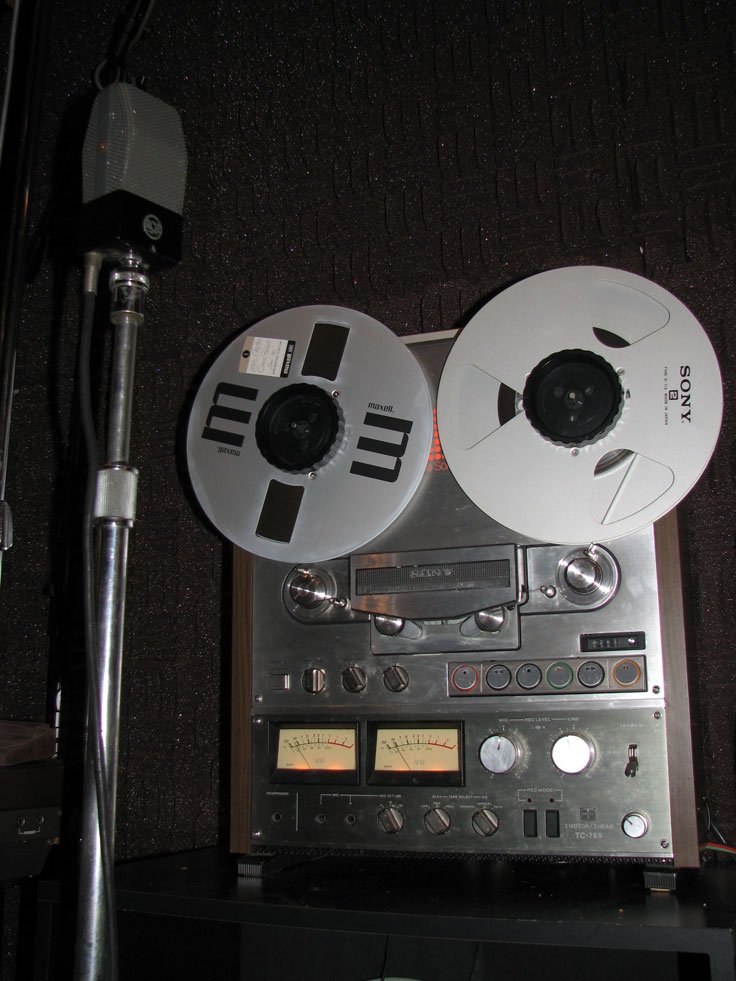Sony TC-765 reel to reel tape recorder in the Reel2ReelTexas.com vintage reel tape recorder recording collectionllection