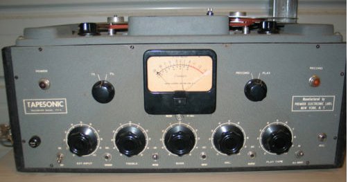 Tapesonic 70-a reel to reel tape recorder photos in the Museum of magnetic Sound Recording