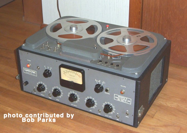 Tapesonic reel to rel tape recorder
