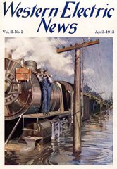 April 1913 Western Electric News Cover