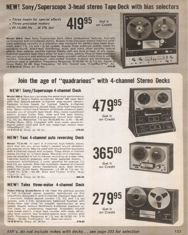1970 ad for the Magnecord/Telex Lab Series 2001 professional reel to reel tape recorder in the Reel2ReelTexas.com MOMSR vintage reel tape recorder recording collection