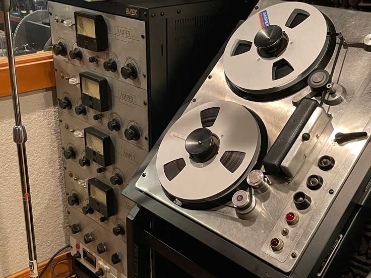 Ampex 300 4 SS Sel-Sync professional reel to reel tape recorder in the MOMSR/Reel2ReelTexas/Theophilus vintage recording collection