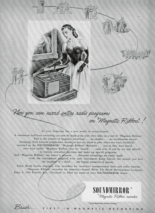 Brush Development Company adin the Reel2ReelTexas.com vintage reel tape recorder recording collection
