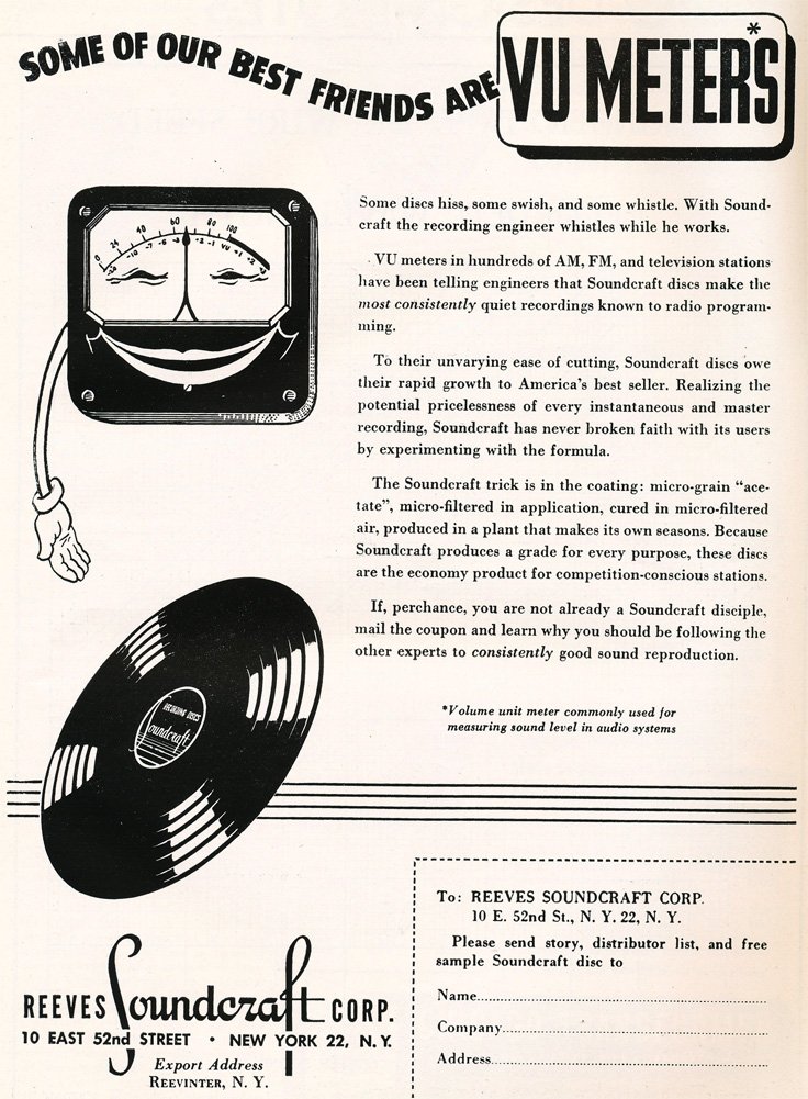 1949 Soundcraft ad in the Reel2ReelTexas.com vintage reel tape recorder recording collection