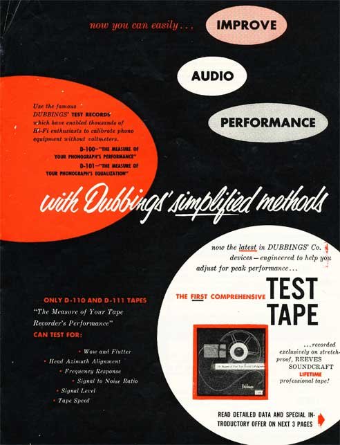 1954 Soundcraft ad in the Reel2ReelTexas.com vintage reel tape recorder recording collection