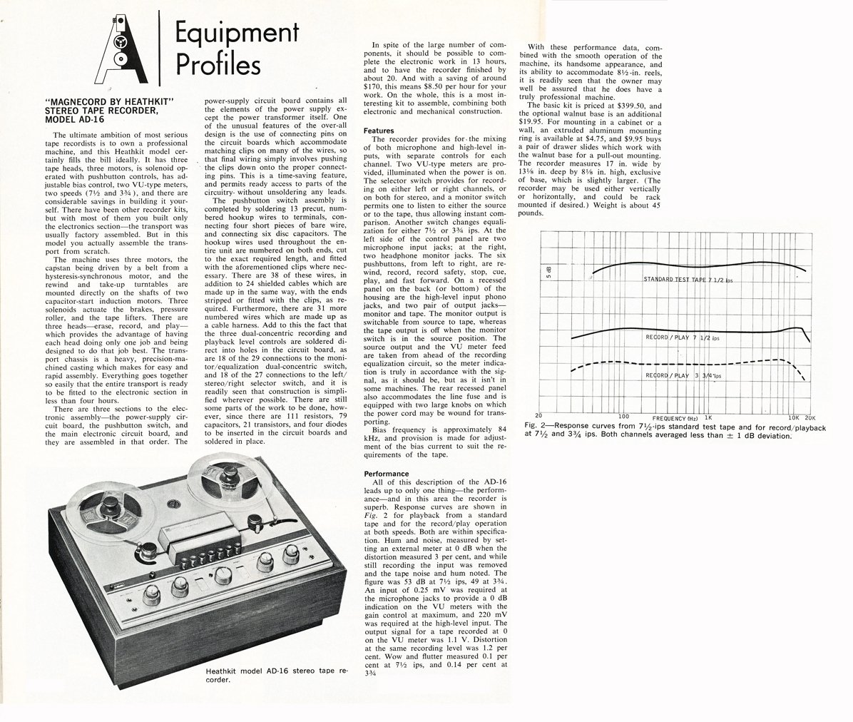 1967 ad for the Magnecord reel to reel tape recorder in the Reel2ReelTexas.com MOMSR vintage reel tape recorder recording collection