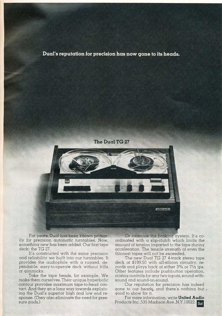 Dual reel to reel tape recorder in the Reel2ReelTexas.com vintage reel tape recorder recording collection