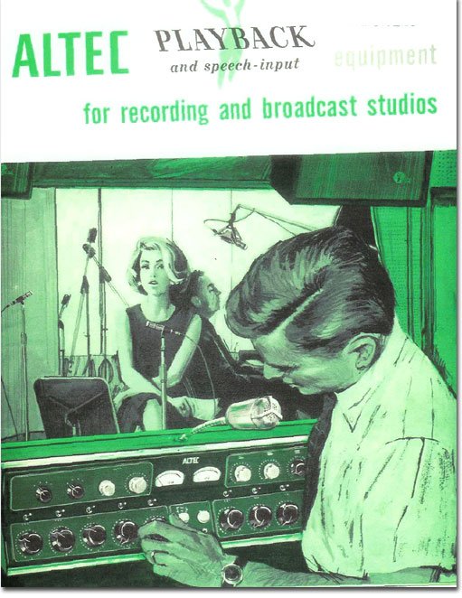 Altec ad in the Reel2ReelTexas/MOMSR/Theophilus vintage reel tape recorder and mic collection
