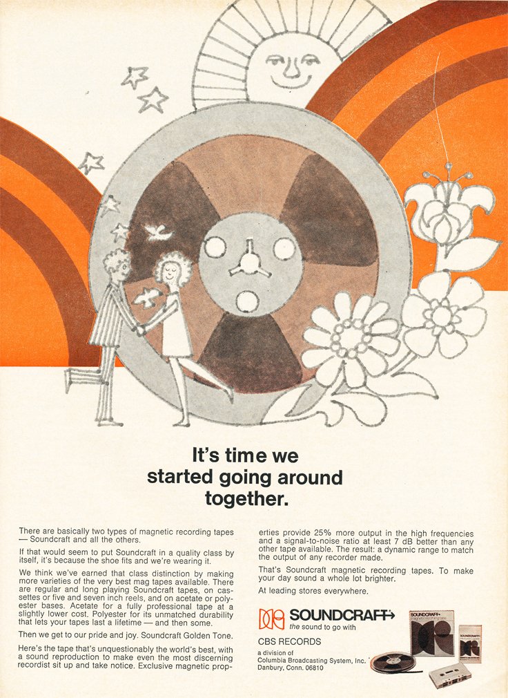 1977 Soundcraft ad in the Reel2ReelTexas.com vintage reel tape recorder recording collection