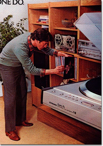 Ad for the Pioneer reel to reel tape recorder in the Reel2ReelTexas.com vintage reel tape recorder recording collection