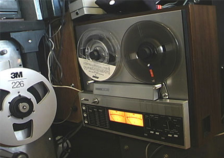 Ampex AX-300 reel to reel tape recorder in the Reel2ReelTexas.com vintage.....