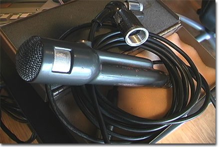 Electro Voice 666 microphone in the Reel2ReelTexas.com vintage microphone and recording equipment collection's vintage microphone and recording equipment collection