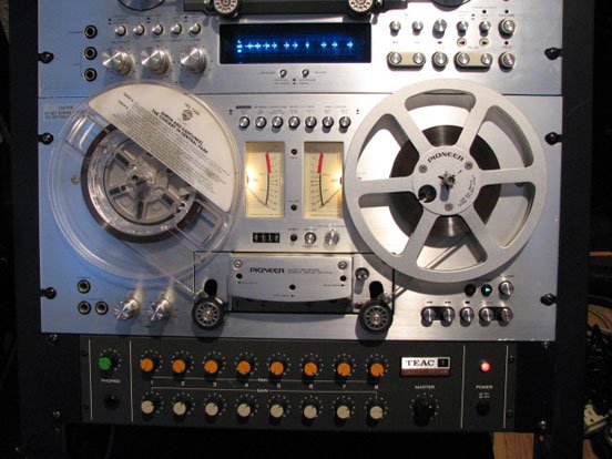 RT-707 reel to reel tape recorder in the Reel2ReelTexas.com vintage reel tape recorder recording collection